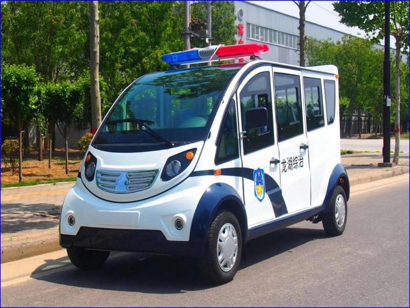 6座封闭式巡逻车